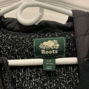 Brand New Men’s Knit Roots Zip Up Sweater